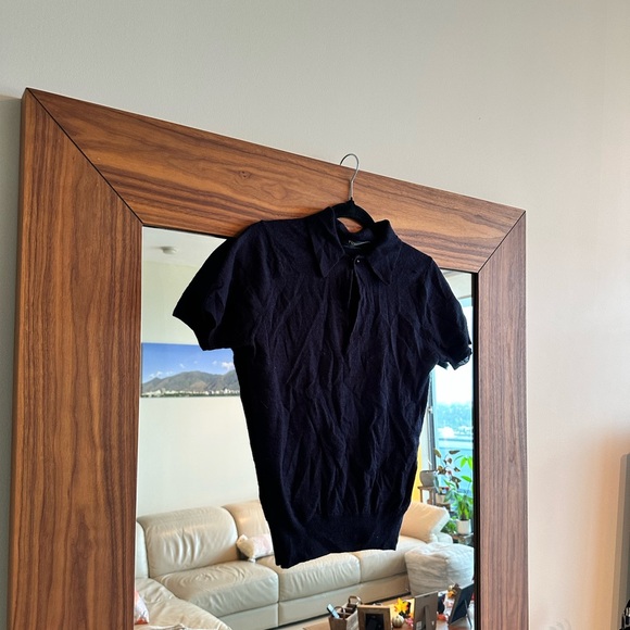 Yune Ho Tops - Classic Black Women's Polo Top